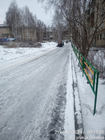 Механизированная  очистка дворов
