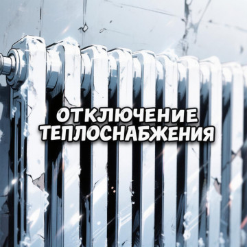 Отключение теплоснабжения.