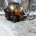 Механизированная очистка придомовой территории.