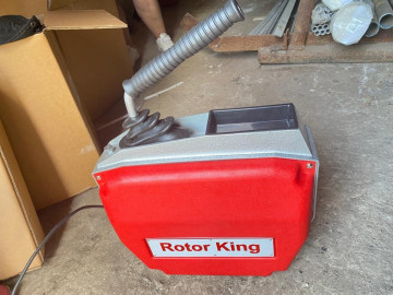 приобрели электромеханическую прочистную машину для канализации ROTOR KING.