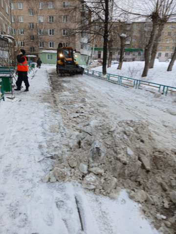 Механизированная очистка придомовой территории